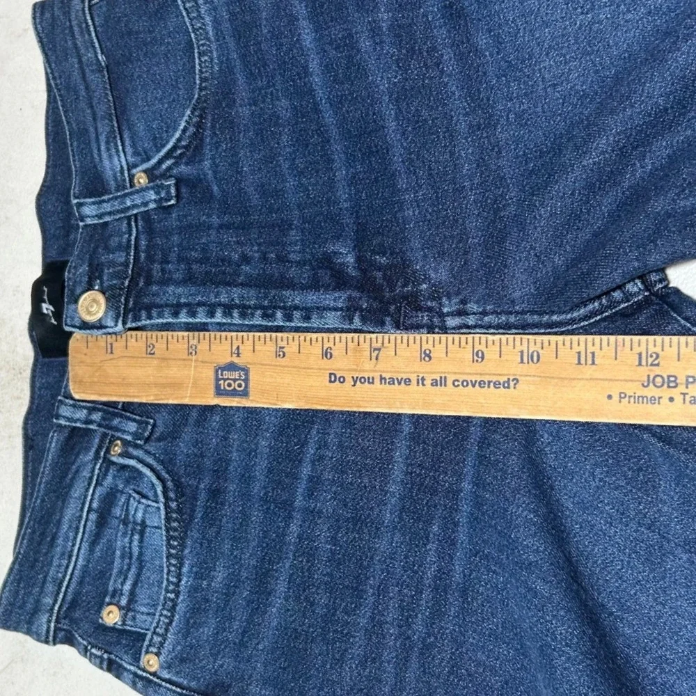 7 For All Mankind Ultra High Rise Jo Jeans Paradise Cove Wide Leg 27